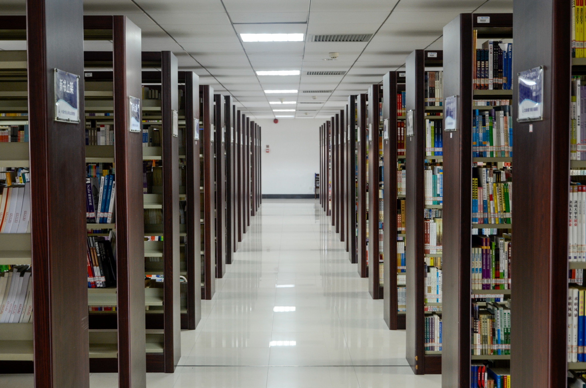 Library Corridor