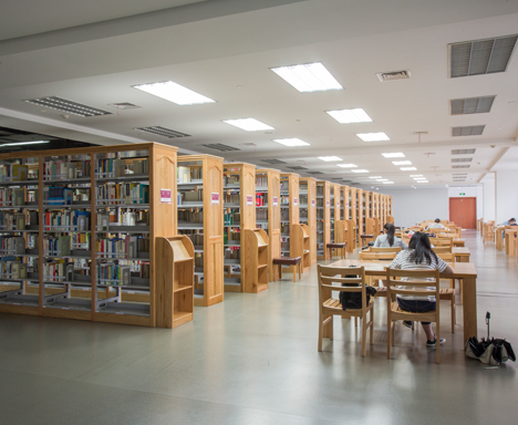 HZNU self-study room